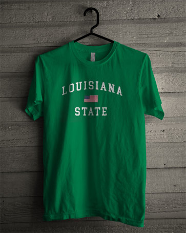 Louisana State t shirt - teehonesty