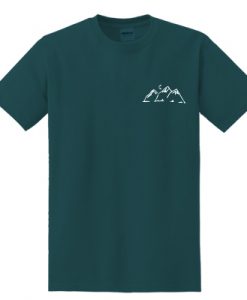 Mountain Pocket Logo t shirt