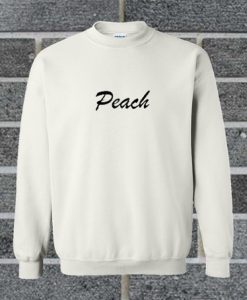 Peach sweatshhirt