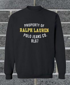 Property Of Ralph Lauren sweatshirt