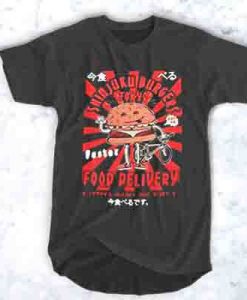 Shinjuku Burger Food t shirt