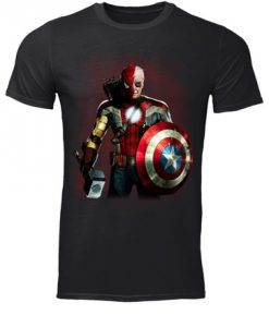 Stan Lee Marvel All Avengers Heroes In One t shirt