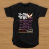 To my wife I know the distance is hard but my day starts and ends with you t shirt
