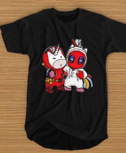 Unicorn and Deadpool t shirt