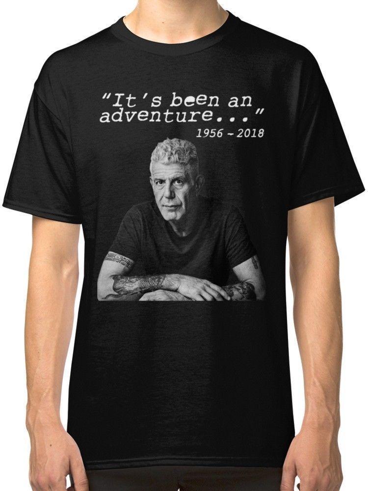 Anthony Bourdain It’s been an adventure 1956 2018 T shirt - teehonesty