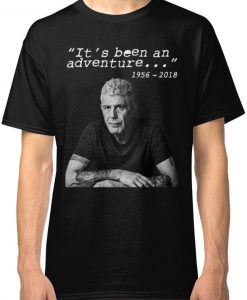 Anthony Bourdain It’s been an adventure 1956 2018 T shirt