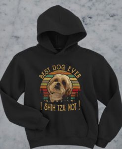 Best dog ever I Shih Tzu not hoodie