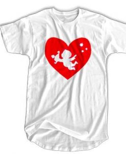 Cupid Heart t shirt