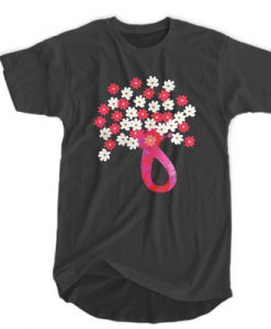 Faith Hope Love Flower T-SHIRT