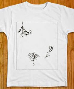 Flower Line Art t shirt