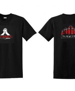 From The Razor To The Rosary T-Shirt Two Side