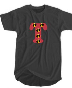 Incredibles T Font t shirt