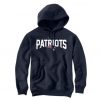 New England Patriots Jersey Navy Blue hoodie