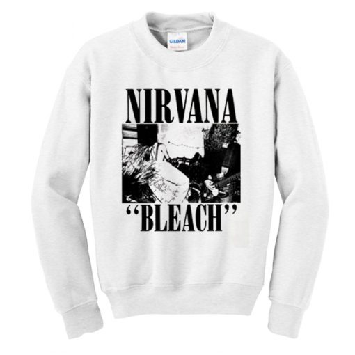 Night Channels Nirvana Bleach sweatshirt