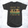 Smoke ’em if you got ’em BBQ vintage t shirt