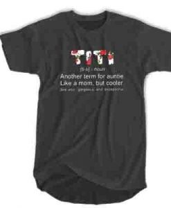 Titi Definition Another Term for Aunty Like A Mom But Cooler Floral t shirt