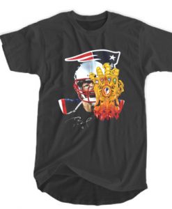 Tom Brady Patriots Thanos t shirt