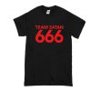 team satan 666 t shirt