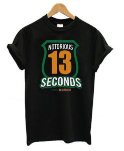 Conor McGregor 3 the notorious 13 seconds T shirt