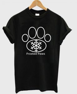 Frosted Paws t shirt