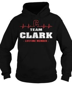 Heartbeat team Clark lifetime member hoodie