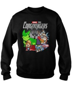 Corgi Corgivengers Marvel Avengers Endgame sweatshirt