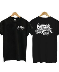 Official GMG - Gas Monkey Garage Black CAR 31 Hot Rod t shirt