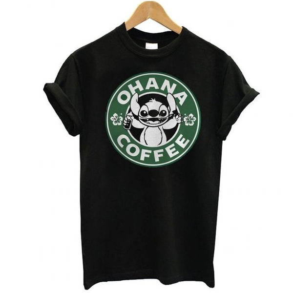 ohana coffee shirt