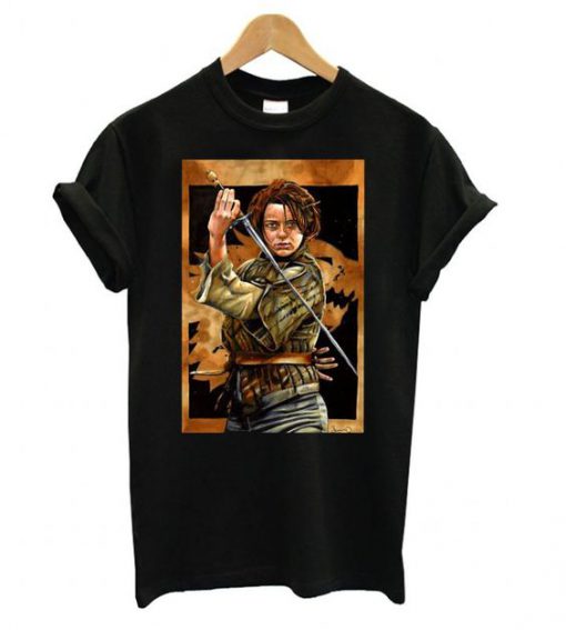 Arya Stark Game Of Thrones season 5 trailer T shirt