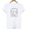 Badly Drawn Donald Barthelme T shirt