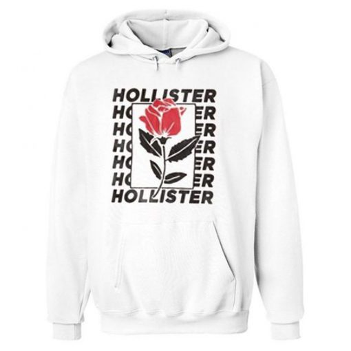 Hollister Rose Graphic hoodie