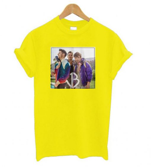 Jonas Brothers Yellow T shirt