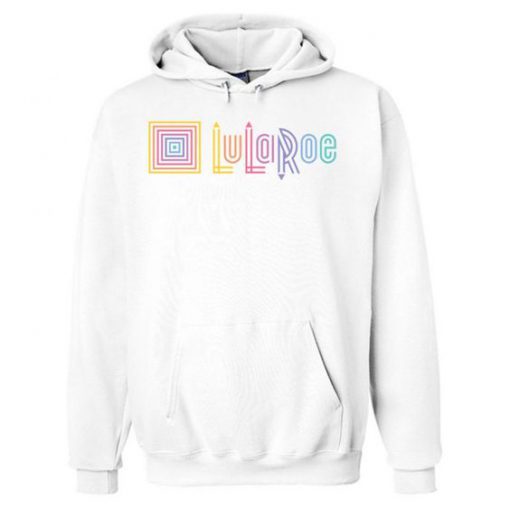 LuLaRoe Logo White hoodie
