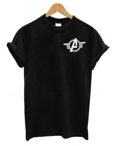 Marvel Avengers Endgame Logo Black t shirt