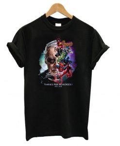 Marvel Avengers Endgame Thank You Stan Lee For The Memories Excelsior Heroes Superheroes T shirt