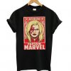 Marvel Boys Captain Marvel Ornament T shirt