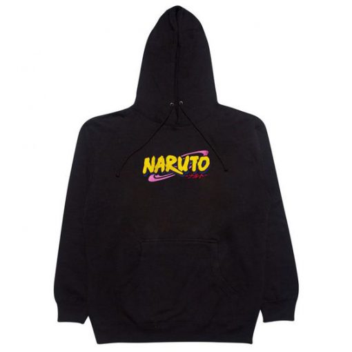 Naruto Logo Black hoodie