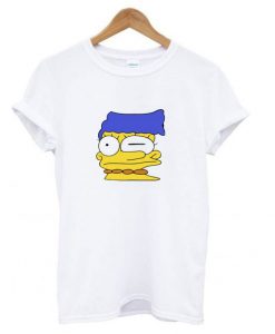 Smeared Marge Simpson t shirt