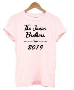 The Jonas Brothers Saved 2019 Pink T shirt