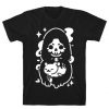 Death and Kitty t shirt