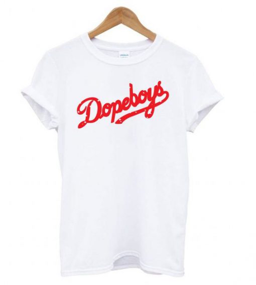 Dopeboys - LA Dodgers Parody City Of Angels Nipsey Hussle N.W.A t shirt