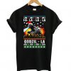 Fa La La La Godzilla ugly Christmas t shirt