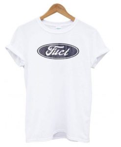 Fuct SSDD F Oval Logo t shirt