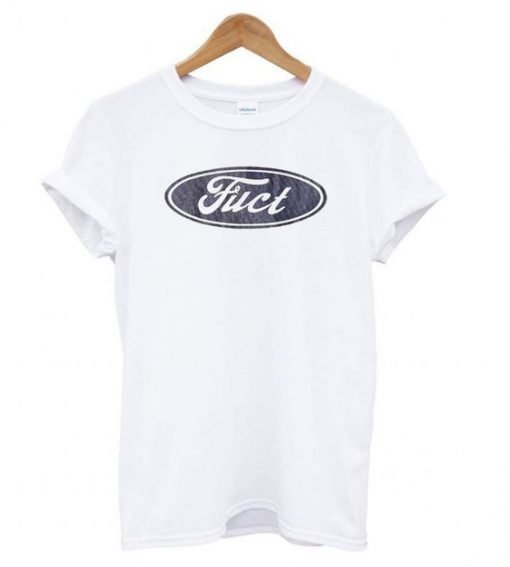 Fuct SSDD F Oval Logo t shirt