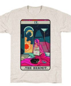 Hermit Tarot Card t shirt