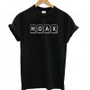 Hoax Scrabble Tiles t shirt