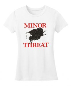 Minor Threat Black Sheep Out Of Step t shirt