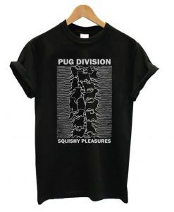 Pug Division Squishy Pleasures t shirt