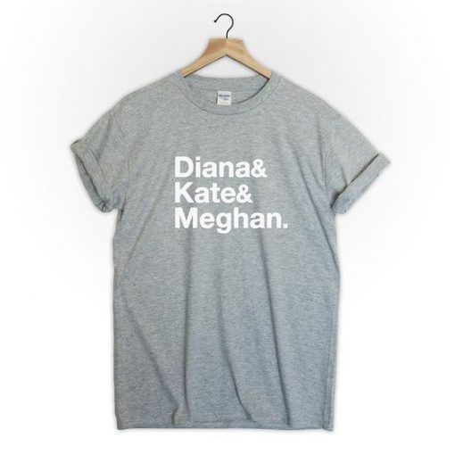 Royal wedding Princess Diana Kate Meghan t shirt