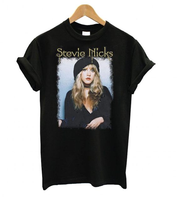 Stevie Nicks - Vintage Fleetwood Mac Female Singer t shirt - teehonesty